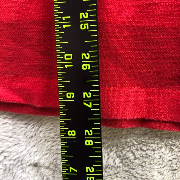 Volcom Mens Polo Shirt Medium Striped Casual Lightweight Short Sleeve Red Y2K - Picture 4 of 13